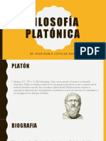 Filosofía Platónica