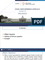 Numerical Methods: Finite Difference Approach: Lecture-13