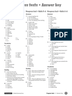 Progress Tests - Answer Key: Progress Test - Units 3-4 Progress Test - Units 5-6 Progress Test - Units 1-2