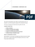 Meteorology Module I Earths Atmosphere Composition and Structure.