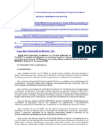 DS 042-2017-EM - Reglamento de Protección Ambiental para Las Actividades de Exploración Minera