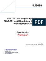 ILI9488驱动芯片数据手册
