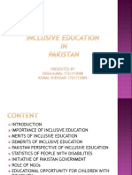 Inclusive Education