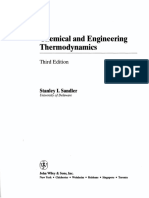 Chemical and Engineering Thermodynamics