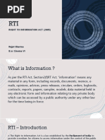 RTI (Rajat Sharma BSC VI)