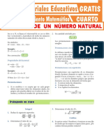 Factorial de Un Número Natural para Cuarto Grado de Secundaria