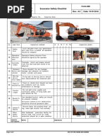 Form-092-Excavator Safety Checklist