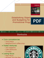 Establishing Objectives and Budgeting For The Promotional Program