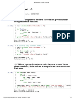 Practical Set:-3: 14. Write A Program To Find The Factorial of Given Number Using Recursive Function