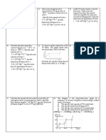 Exercise Specific Latent Heat