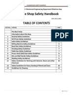 Machine Shop Safety Handbook