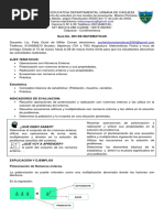 GUIA No. 3 Matematicas Septimo 2021-1