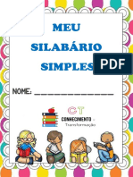 Meu Silabário Simples Bastão