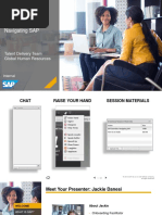 Navigating SAP v51