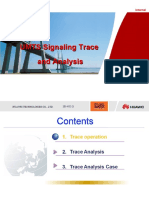 UMTS Signaling Trace and Analysis
