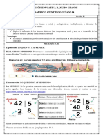 Guia No 4 de Pensamiento Cientifico Grado 3