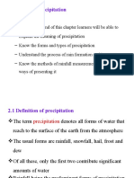 Chapter - 2: Precipitation: Objectives