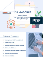 Learning and Development Audit