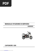 Manuale Officina Aprilia Caponord 2012