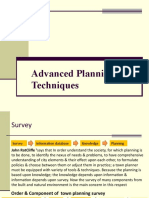 Advanced Planning Techniques