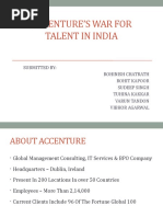 Accenture'S War For Talent in India