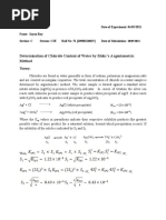 Argentometry PPT Titration