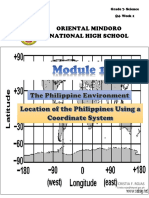 Week 1 Locating Places Using Coordinate System