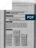 Ausubel's Meaningful Verbal Learning/ Subsumption Theory