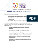 HEDIS Guidelines For Health Care Providers 2020