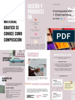 Composición y Elementos Del Diseño (Tríptico)