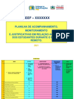 Planilha de Acompanhamento - Integra Ed. PB