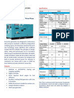 Generators: Model: PDG25 25 KVA Available in Single Phase and Three Phase