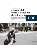 Shared Mobility: Where It Stands and Where It's Going