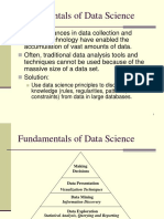 Fundamentals of Data Science