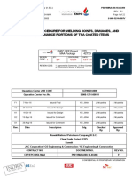 Indra: Field Coating Procedure For Welding Joints, Damages, and Non-Conformance Portions of Tsa Coated Items