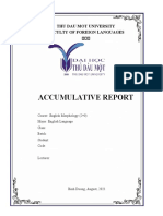 ENGLISH MORPHOLOGY - (2+0) - T.NGỌC TOÀN