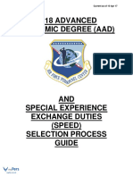 2018 AAD SPEED Guide (Updated 10 Apr 17) - 24FA-Update 14 Apr