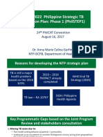 2017 - 2022 Philippine Strategic TB Elimination Plan: Phase 1 (Philstep1)