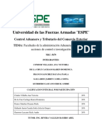 GRUPO 3 - Facultades de La Administracion Aduanera. Objetivo de Las Acciones de Control e Investigacion