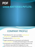 Exide Batteries Ltd.