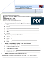 Examen Bimestral de Matemática 2