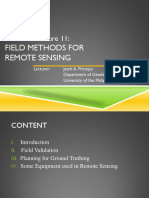 GmE 202 Lecture 11 Field Methods in Remote Sensing