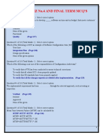 Cs605 Quiz No.4 and Final Term MCQ'S: Quality (Page 127)