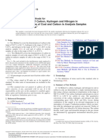 ASTM D5373-16 Standard Test Methods For Determination of Carbon, Hydroge...