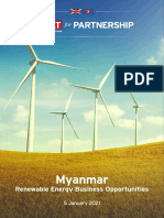 Myanmar - ASEAN Renewable Energy Report 2021