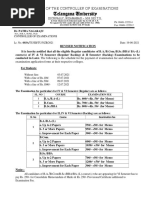 269IV & VI Sem (Regular & Backlog) & II Sem (Backlog) Revised Fee Notification 2021