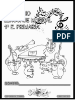 Cuadernillo de Lenguaje Musical 1 A Pablo Dondarza