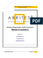 AVDI Common User's Manual French