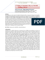 Shielding Gas For Welding of Aluminium Alloys by TIG/MIG Welding-A Review