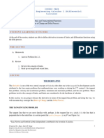 Module 02 Lesson 01 - The Derivative (Rates of Change and Delta Process)